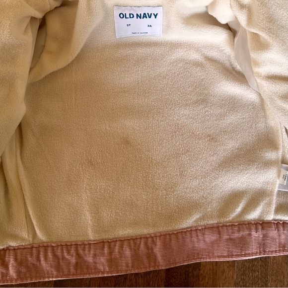 NWOT Old Navy Corduroy Sherpa Lined Jacket - Picture 5 of 5